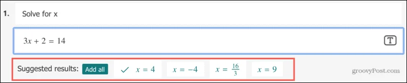 Cómo crear un cuestionario de matemáticas en Microsoft Forms