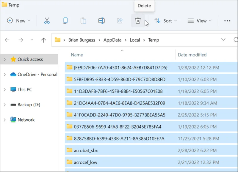 Cómo arreglar el uso del disco al 100 por ciento en Windows 11