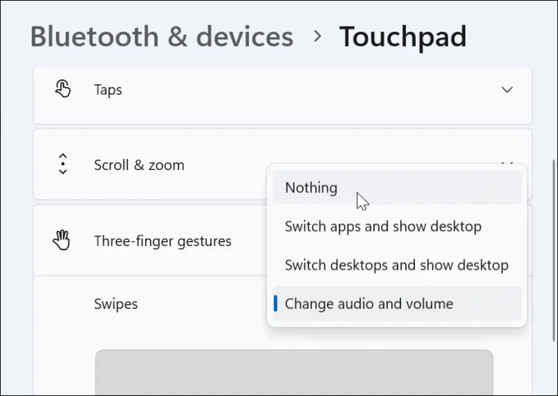 Cara Menyesuaikan Gerak Isyarat Pad Sentuh pada Windows 11