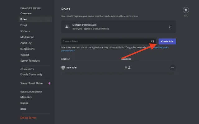 So fügen Sie Rollen in Discord hinzu