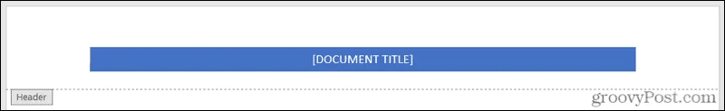 Cómo insertar encabezados y pies de página personalizados en Microsoft Word