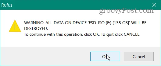 So erstellen Sie mit Rufus ein bootfähiges USB-Laufwerk für Windows 11