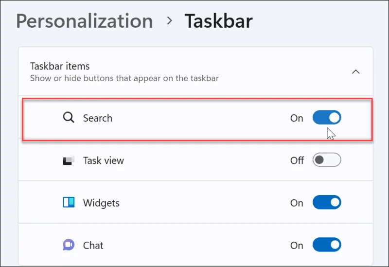 La barra de búsqueda de Windows 11 no funciona