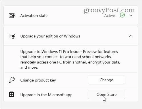 Cómo actualizar de Windows 11 Home a Pro