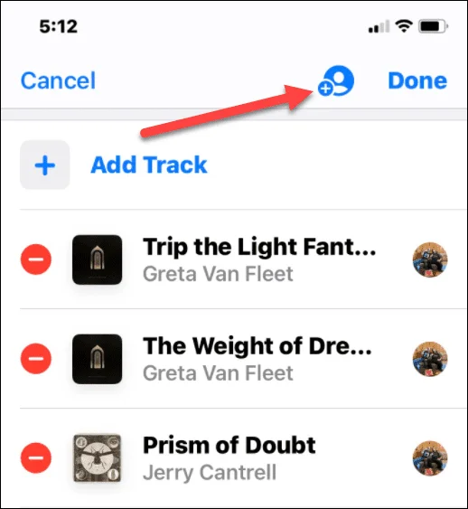 Cara Membuat Senarai Main Kolaboratif pada Apple Music