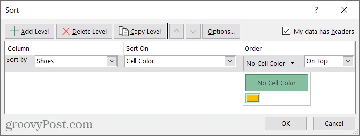 Cómo usar la función de clasificación personalizada en Microsoft Excel