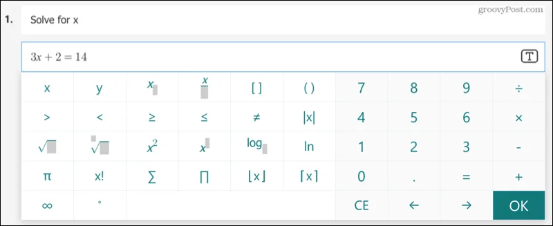 Cómo crear un cuestionario de matemáticas en Microsoft Forms