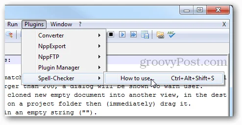 Cara Menambah Semak Ejaan pada Notepad++
