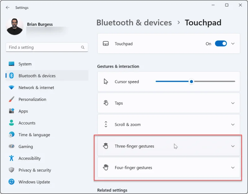 Cara Menyesuaikan Gerak Isyarat Pad Sentuh pada Windows 11