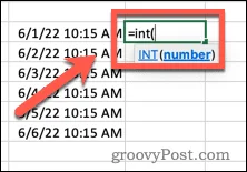 Cara Mengalih Keluar Masa Dari Tarikh dalam Excel