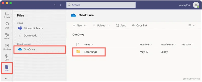 Cómo capturar y reproducir una grabación de Microsoft Teams