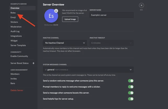 So fügen Sie Rollen in Discord hinzu