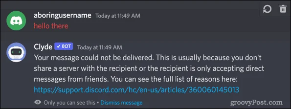 Cómo saber si alguien te bloqueó en Discord