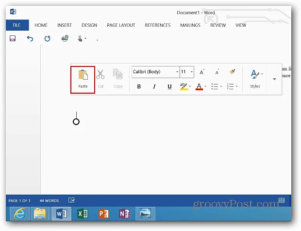 Petua Microsoft Surface: Salin dan Tampal Teks