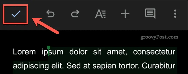 Как добавить цитату в Google Docs