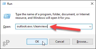 Cara Mematikan Anak Tetingkap Bacaan untuk Semua Folder Sekaligus dalam Outlook