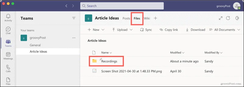Cómo capturar y reproducir una grabación de Microsoft Teams