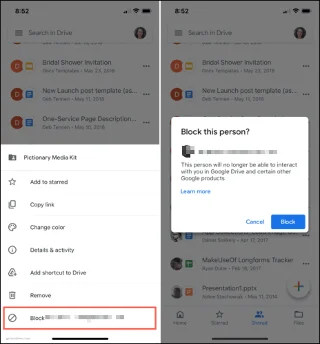 Cara Menyekat Orang Lain Daripada Berkongsi Dengan Anda di Google Drive