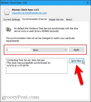 Cara Menyegerakkan Jam dalam Windows 10 dengan Internet atau Masa Atom