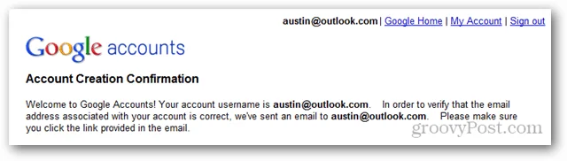 Cómo crear una cuenta de Google sin usar Gmail