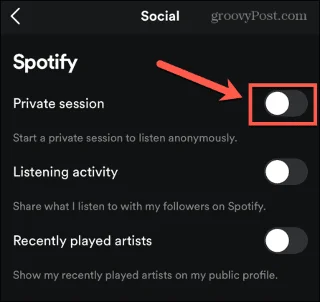 Cara Alih Keluar Pengikut di Spotify