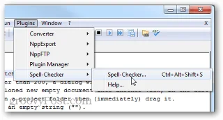 Cara Menambah Semak Ejaan pada Notepad++