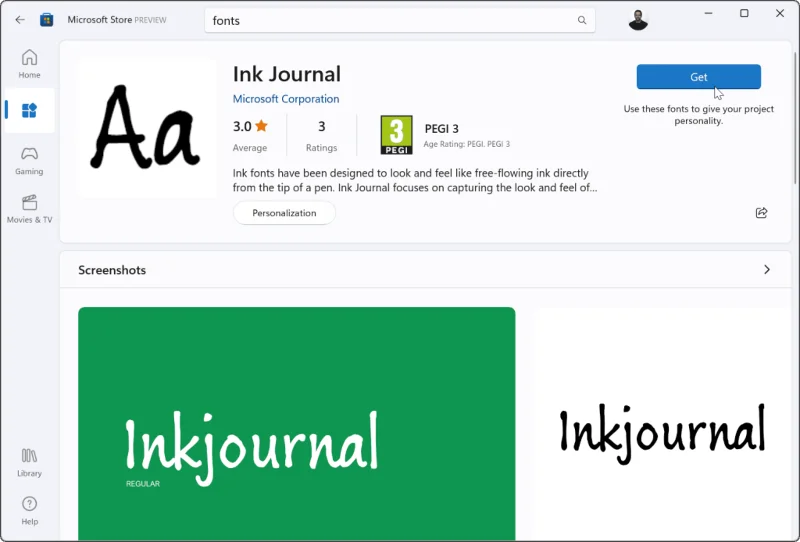 Cara Memasang atau Nyahpasang Fon pada Windows 11