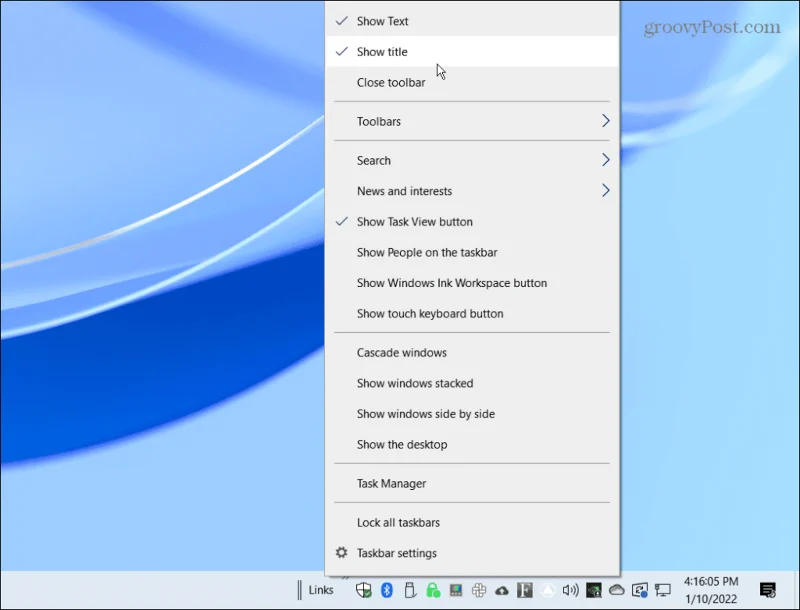 Bagaimana untuk Memusatkan Bar Tugas Windows 10