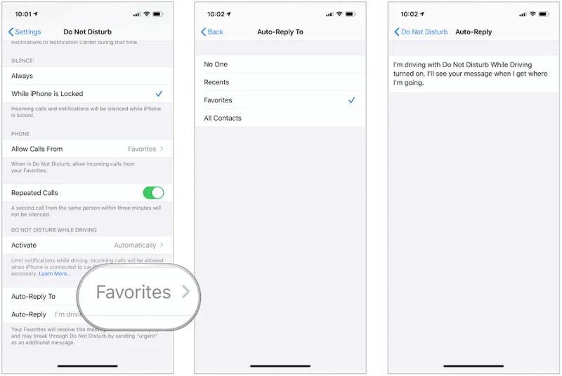 Cómo usar No molestar en iPhone