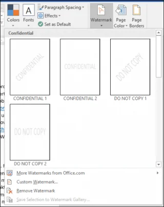 So fügen Sie Dokumenten in Microsoft Word ein Wasserzeichen hinzu