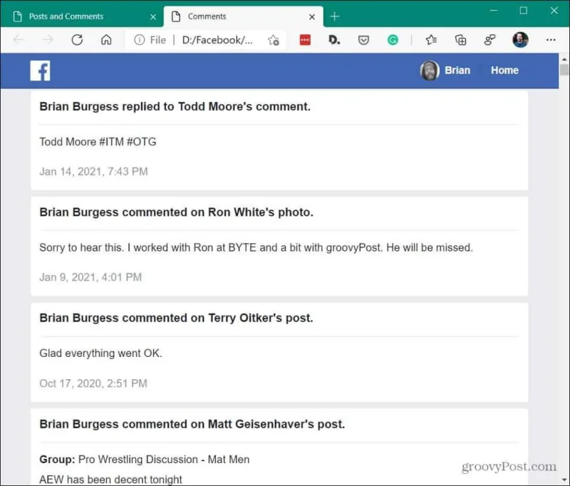Cómo descargar una copia de todas tus imágenes, videos y datos de Facebook