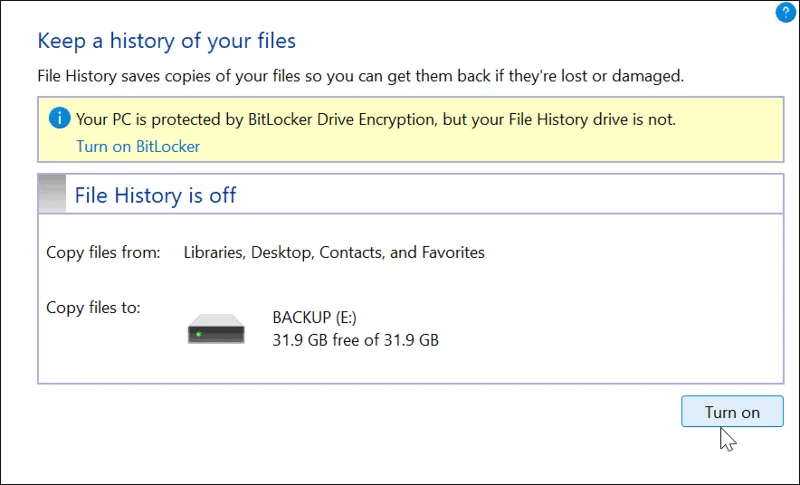 Cara Menggunakan Sejarah Fail pada Windows 11