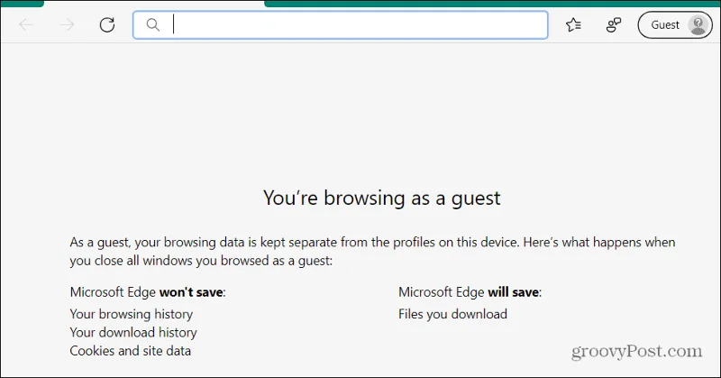 Cara Membuat Microsoft Edge atau Google Chrome Sentiasa Terbuka dalam Mod Tetamu