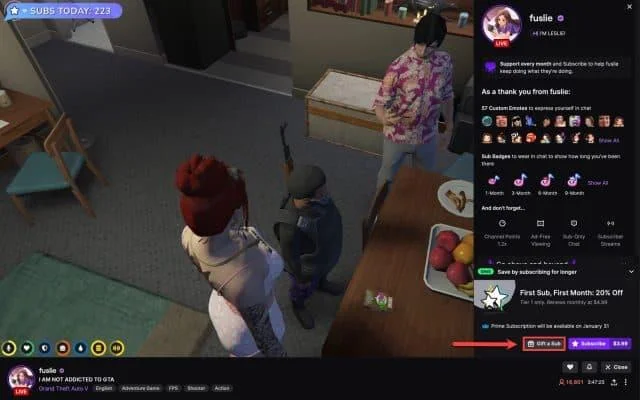 Cómo donar en Twitch