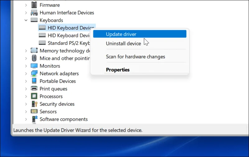 La tastiera non funziona su Windows 11?  11 migliori correzioni