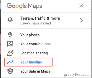 Cara Menggunakan Garis Masa Peta Google Anda sebagai Diari Perjalanan
