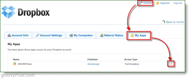 Reciba archivos de cualquier persona directamente en su Dropbox con DropItToMe (actualizado)