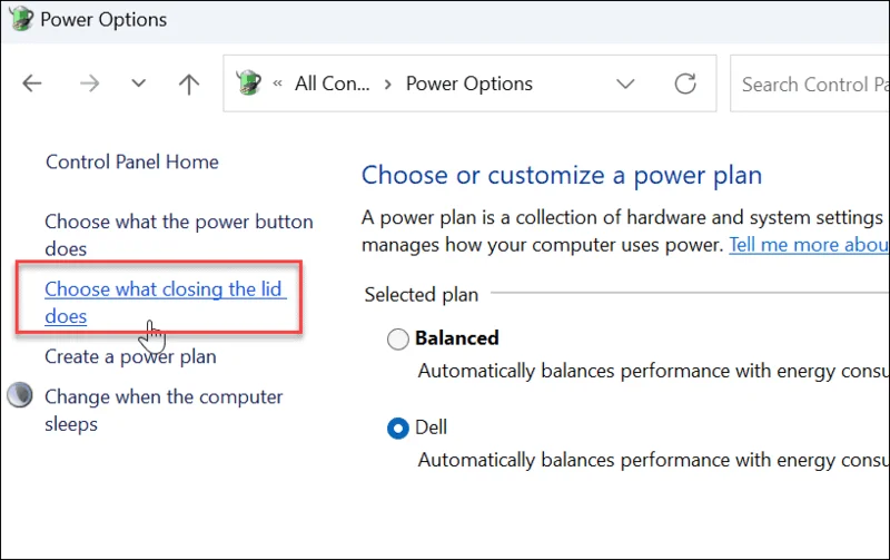 Cómo cerrar la computadora portátil y usar el monitor en Windows 11 y 10