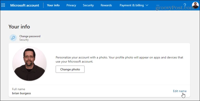 So ändern Sie Ihren Kontonamen unter Windows 11