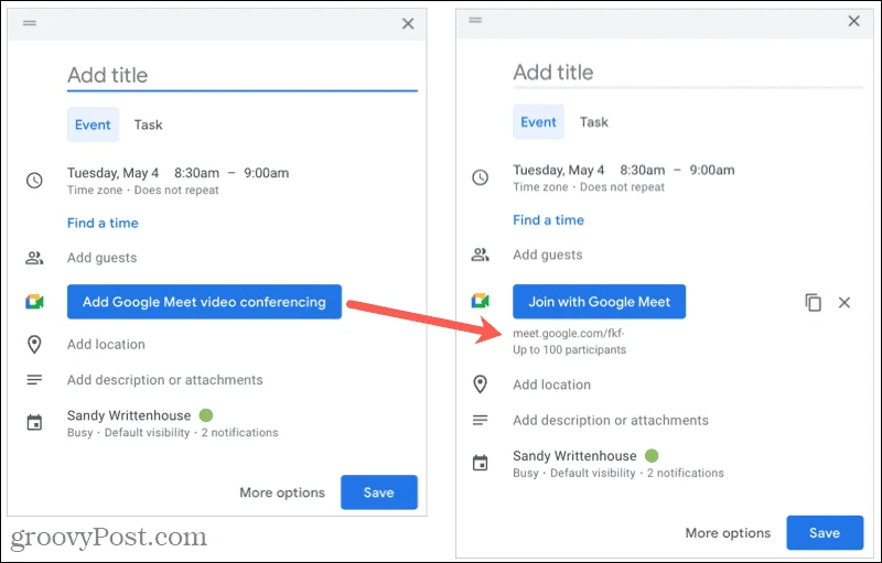 Cara Menjadualkan Google Meet Dalam Talian atau pada Mudah Alih
