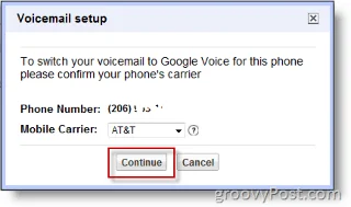 Cara Mendayakan Google Voice Dengan Nombor Sedia Ada Anda
