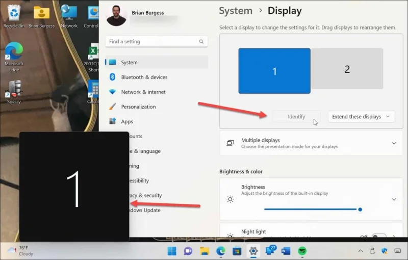 Cómo configurar diferentes fondos de pantalla en monitores duales en Windows