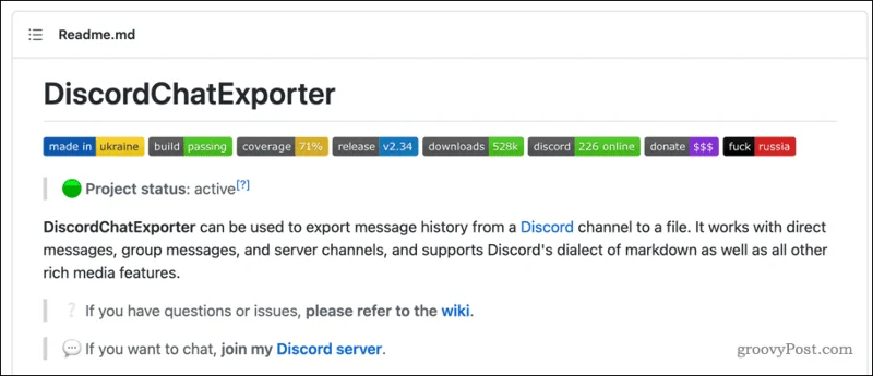 Comment exporter des messages de chat Discord