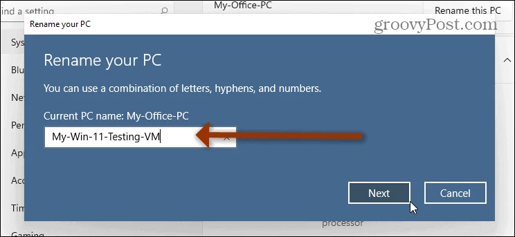 So ändern Sie den Namen eines Windows 11-PCs