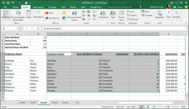 Comment créer un tableau croisé dynamique dans Microsoft Excel
