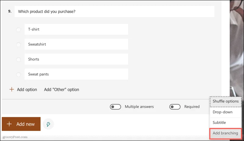 Como criar uma pesquisa no Microsoft Forms