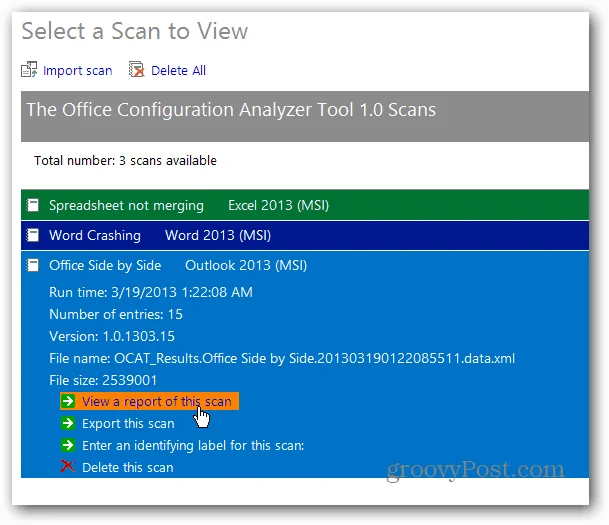 Selesaikan Masalah Microsoft Office dengan Alat Penganalisis Konfigurasi Pejabat