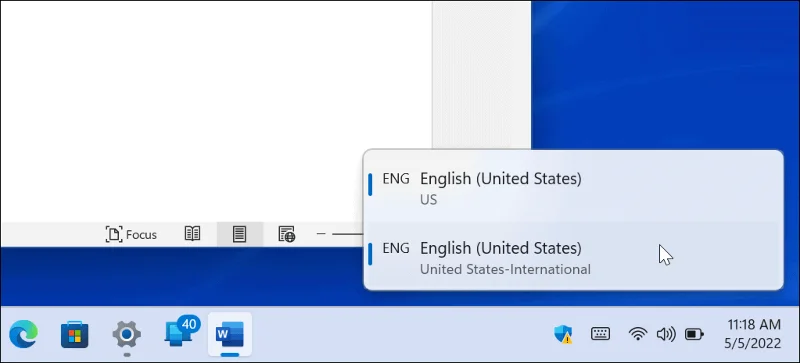 Speciale tekens typen op Windows 11