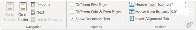 Cómo insertar encabezados y pies de página personalizados en Microsoft Word
