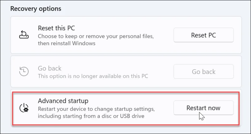 Bagaimana untuk membuka BIOS pada Windows 11